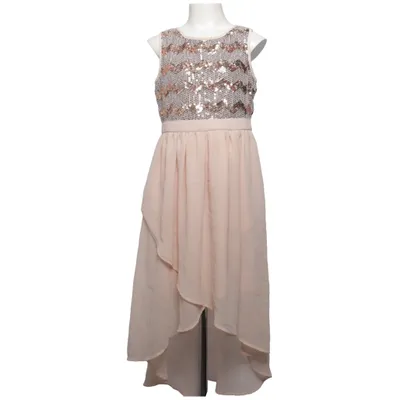Brudnäbbsklänning (Beige, Guldfärgad) från Lindex Kids Polyester