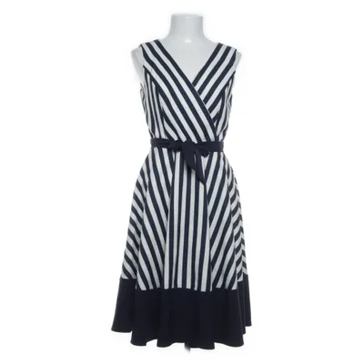 Jurk (Blauw, Wit) van Modello Elastaan, Polyester