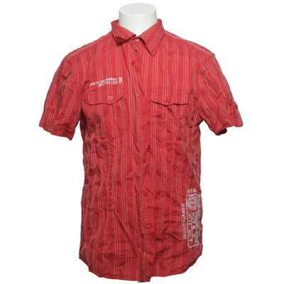 Korte mouwen shirt (Rood) van Jack & Jones Vintage Denim Katoen