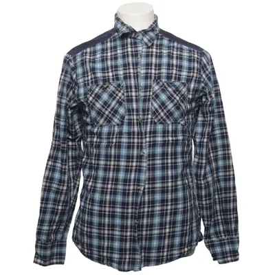 Flannel shirt (Blue, White) from Smog Cotton