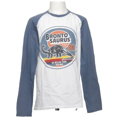 T-shirt à manches longues (Blanc, Bleu, Multicolore) de Vertbaudet Coton