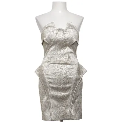 Cocktailjurk (Goud, Zwart) van Faith Connexion Acetaat, Katoen, Elastaan, Polyester