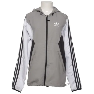 Trainingsjack (Grijs, Wit, Zwart) van Adidas Polyester