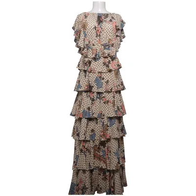 Maxi dress (Beige, Multicolored) from Ulla Johnson Silk