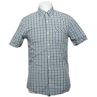 Korte mouwen shirt (Groen, Wit, Geel) van Pretty Green Katoen