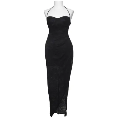 Kleid (Halterneck Draped Maxi Dress) von NA-KD Elasthan, Polyamid