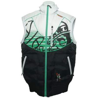 Outdoor vest (Zwart, Wit, Groen, Meerkleurig) van Unk Nba