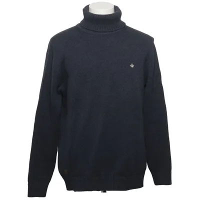 Turtleneck (Blå) fra Morris Tailoring Bomuld