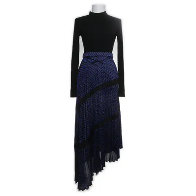 Robe longue (Noir, Multicolore) de Claudie Pierlot Acrylique, Polyester, Laine