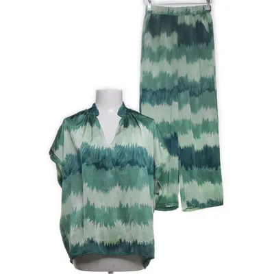 Sæt (Grøn) fra Vintage Love Polyester