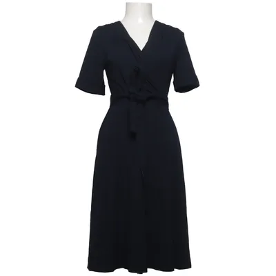 Wrap dress (Blue) from Jumperfabriken Elastane, Viscose