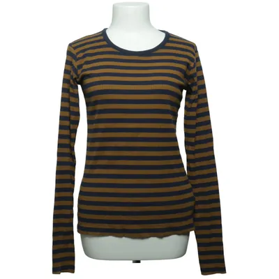 Langarmshirt (Blau, Braun) von Danefae Baumwolle, Elasthan, Modal