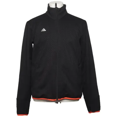Träningsjacka (Svart, Röd) från Adidas Polyester