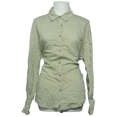 Shirt (Green, White) from Missguided Cotton, Modal, Polyamide, Viscose