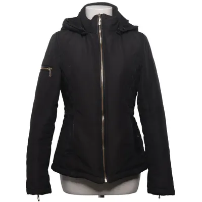 Winterjacke (Schwarz) von Attentif Polyester, Polyurethan, Viskose
