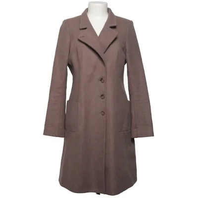 Frakke (Beige) fra Reiss Acetat, Polyamid, Viscose, Uld