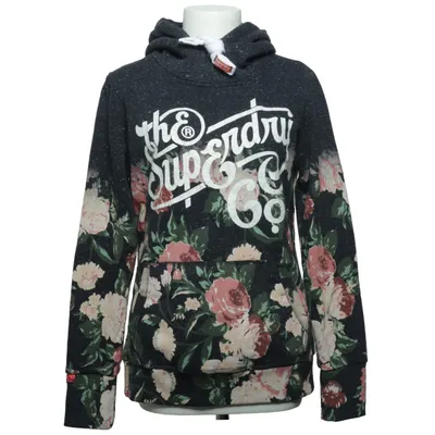 Huvtröja (Svart, Flerfärgad) från Superdry Vintage Bomull, Polyester