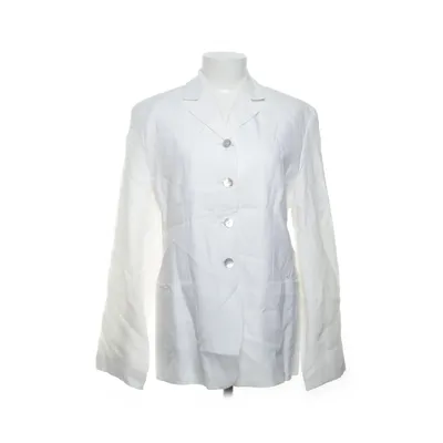 Shirt (White) Acetate, Linen