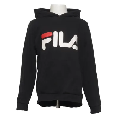 Hoodie (Black, White, Red) from Fila Cotton, Polyester