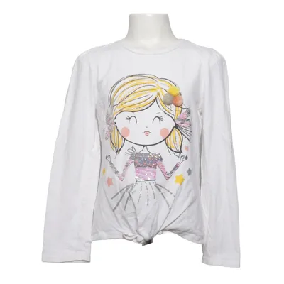 Langærmet t-shirt (Hvid) fra Palomino by C&A Bomuld