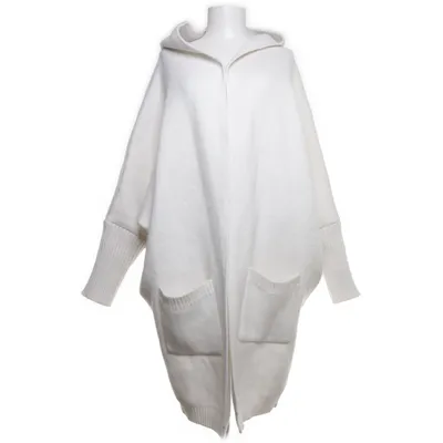 Cardigan (White, Beige) from Stylewe Acrylic, Nylon, Polyester