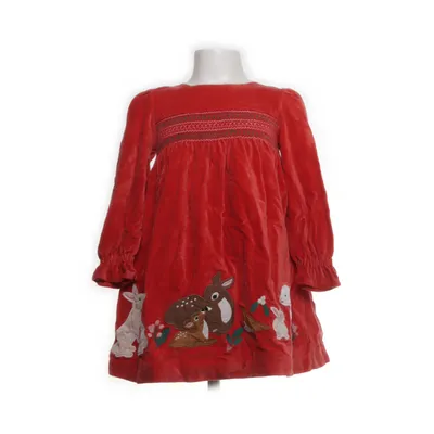Dress (Red, Multicolored) from Mini Boden Cotton