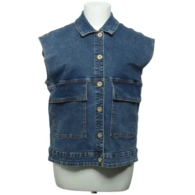 Gilet en jean (Bleu) de Pieces Coton