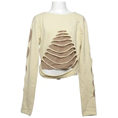 Crop top (Beige, Brun) från Tammy Bomull, Elastan