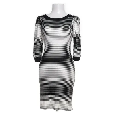 Jurk (Zwart, Wit) van Kiah Elastaan, Viscose