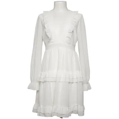 Dress (White) from SBetro Polyester