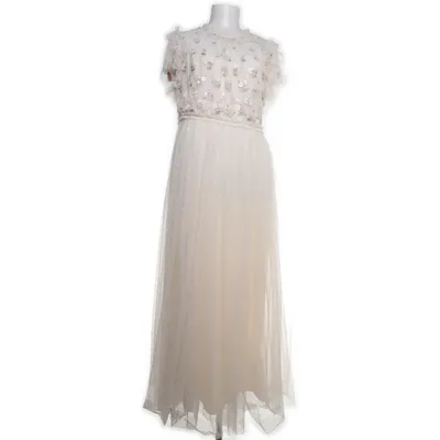 Aftenkjole (Beige, Flerfarvet) fra Needle & Thread