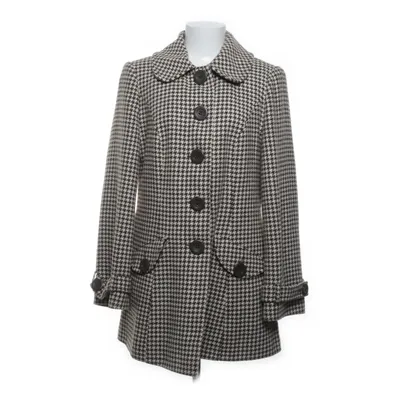 Coat (Brown, White) from Evans Acrylic, Polyamide, Polyester, Wool