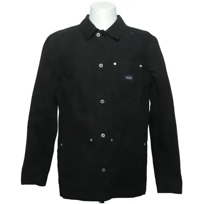 Work jacket (Black) from DePalma Workwear Cotton
