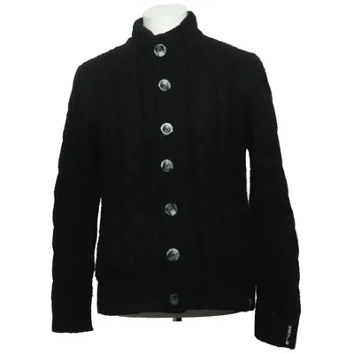 Cardigan (Noir) de R-Neal Acrylique, Laine