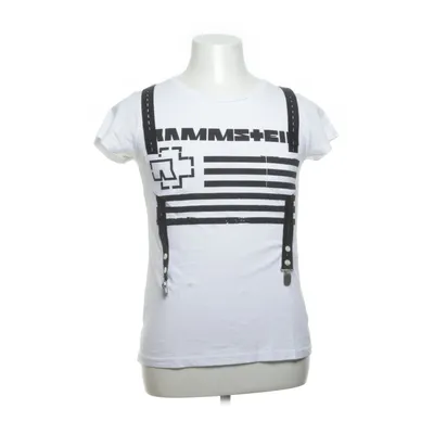 T-shirt (Vit, Svart) från Rammstein Bomull
