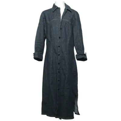 Denim jurk (Blauw) van Bay Katoen, Elastaan
