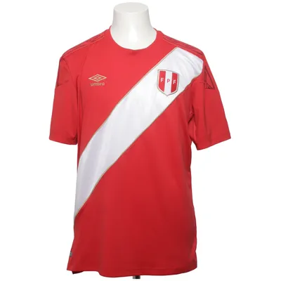Voetbalshirt (Rood, Wit) van Umbro Elastaan, Polyester