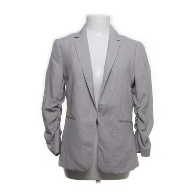 Kavaj (Grå) från H&M Modern Classic Viskos, Polyester, Elastan, Linne