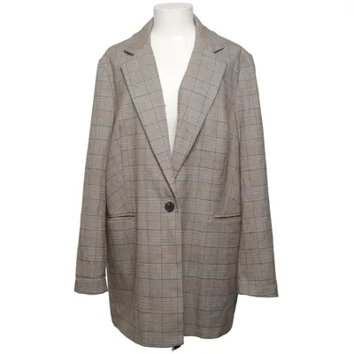 Blazer (Bruin, Meerkleurig) van Yessica Elastaan, Polyester, Viscose