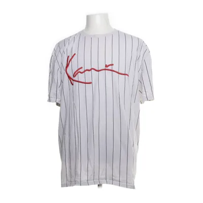 T-shirt (Hvid, Sort) fra Karl Kani Bomuld
