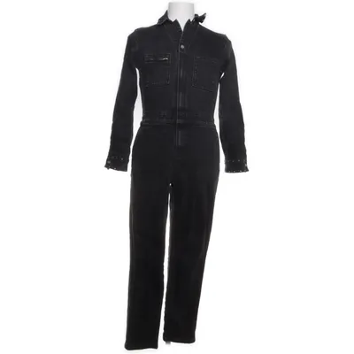 Overalls (Zwart) van Lee Katoen, Elastaan, Lyocell