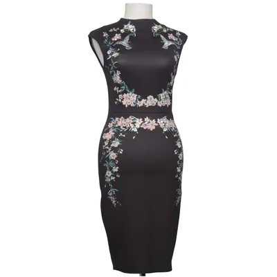 Kjole (Sort, Flerfarvet) fra Lipsy London Elastan, Polyester