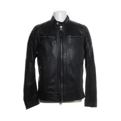 Läderjacka (Svart) från Jofama Bomull, Polyester, Skinn