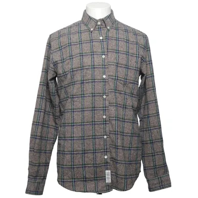 Flannel shirt (Gray, Blue, Green) from Schnayderman's Cotton, Wool