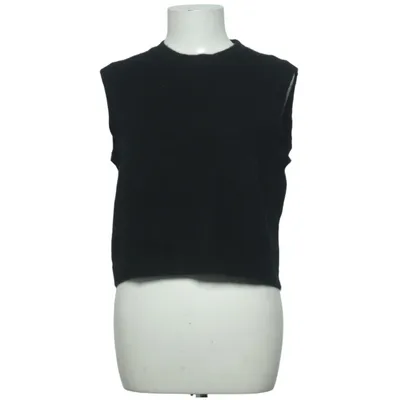 Pull sans manches (Noir) de FTC Cashmere Cachemire