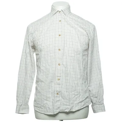 Shirt (White, Brown) from Laksen