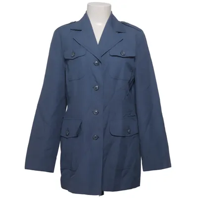 Jas (Blauw) van Piretta Acetaat, Katoen, Polyamide