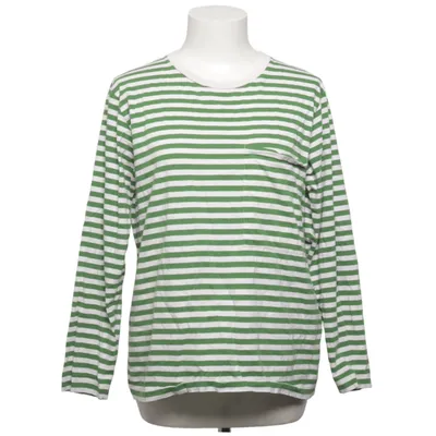 Lange mouwen shirt (Groen, Wit) van Aiayu Organisch katoen