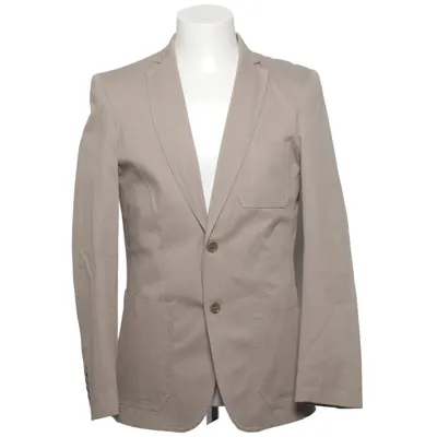 Kavaj (Beige) från Zara Man Basic Bomull, Elastan, Polyester, Viskos