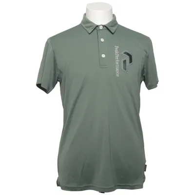 Poloshirt (Groen) van Peak Performance Polyester
